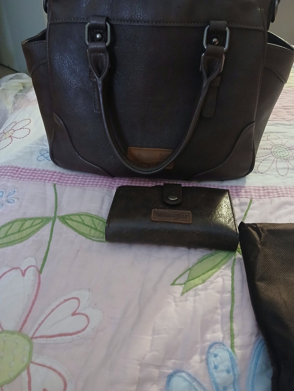 Wrangler Brown Women's Purse with Matching Wallet